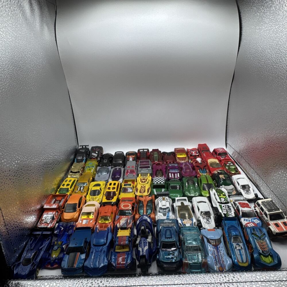 Lot Of Die-Cast Cars Hot Wheels Mattel Mixed Lot Of 50+